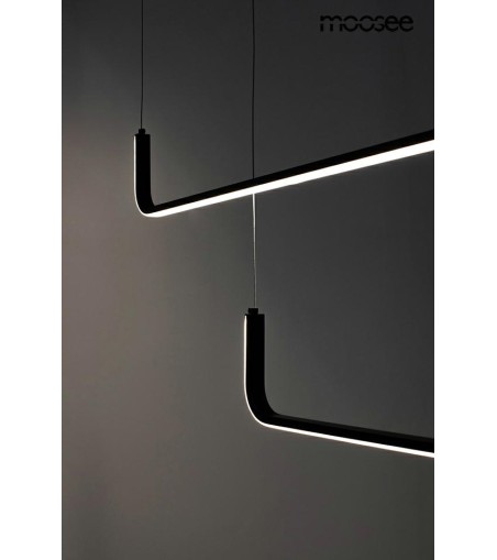 MOOSEE lampa wisząca SHAPE DUO 120 czarna