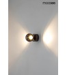 MOOSEE lampa ścienna EOS czarny chrom