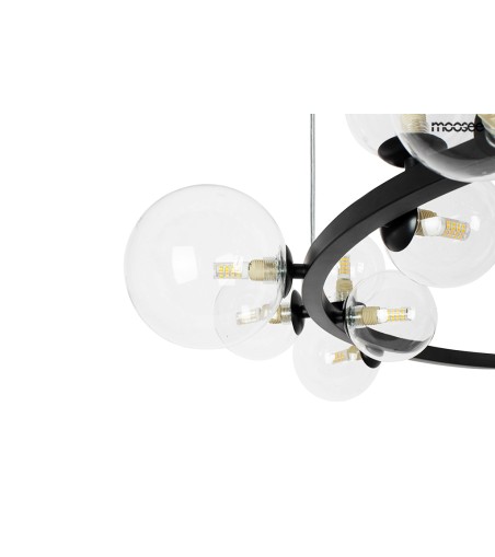 MOOSEE lampa wisząca ALURE 85 czarna