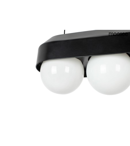 MOOSEE lampa wisząca DROPS 3 czarna