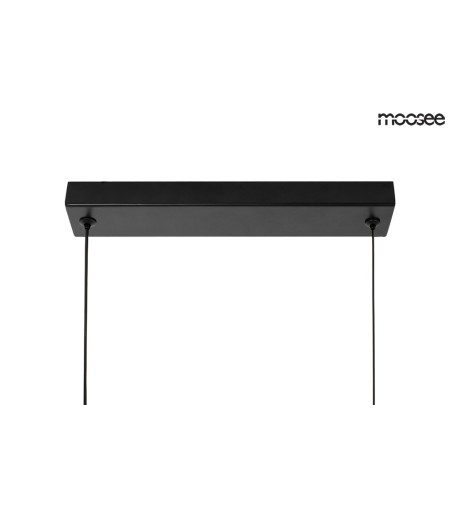 MOOSEE lampa wisząca DROPS 3 czarna