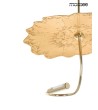MOOSEE lampa wisząca LEAFS złota