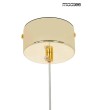 MOOSEE lampa wisząca LEAFS złota