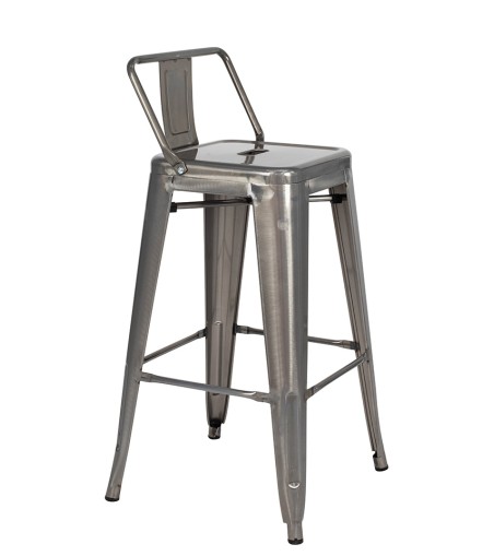 Krzesło barowe TOWER BACK 66 (Paris) metal