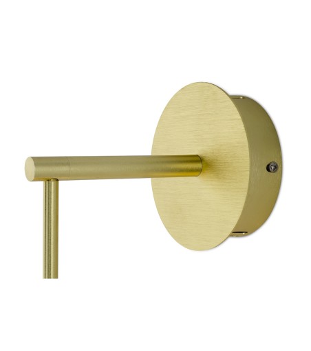 Lampa ścienna CAPRI WALL złota