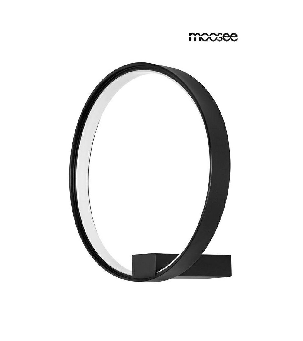 MOOSEE lampa ścienna CIRCLE WALL czarna