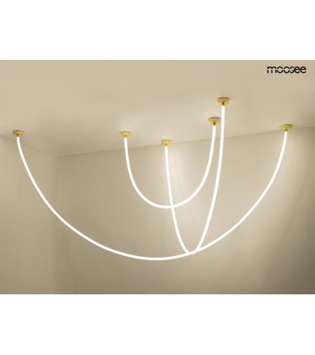 MOOSEE lampa wisząca LASSO 300 Smart      złota