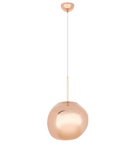 MOOSEE lampa wisząca FUSION 30 miedziana  - akryl