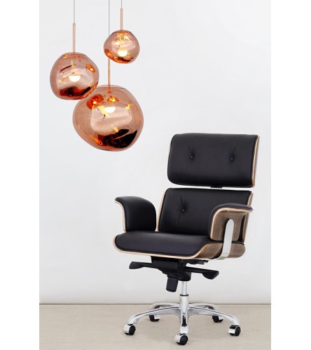 MOOSEE lampa wisząca FUSION 30 miedziana  - akryl