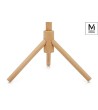 MODESTO wieszak stojący STICK naturalny - drewno bukowe