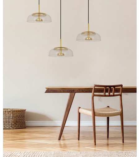 MOOSEE lampa wisząca EDEN złota