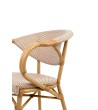 Krzesło ogrodowe CAFE BISTRO PARIS ARM    beżowe rattan