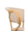 Krzesło ogrodowe CAFE BISTRO PARIS ARM    beżowe rattan