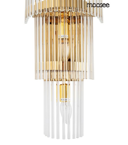 MOOSEE lampa ścienna ESTRO złota