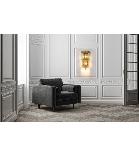 MOOSEE lampa ścienna ESTRO złota