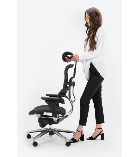 Fotel biurowy ERGO czarny