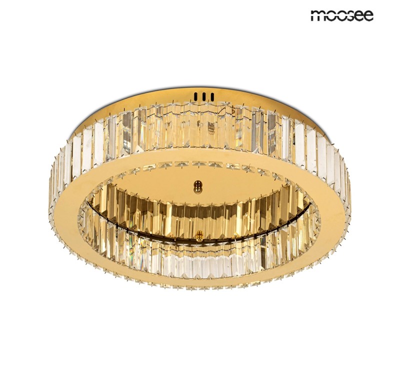 MOOSEE lampa sufitowa / plafon BORRA  złota