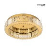 MOOSEE lampa sufitowa / plafon BORRA  złota