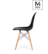 MODESTO krzesło DSW czarne - podstawa bukowa