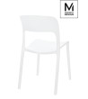 MODESTO krzesło ZING białe - polipropylen