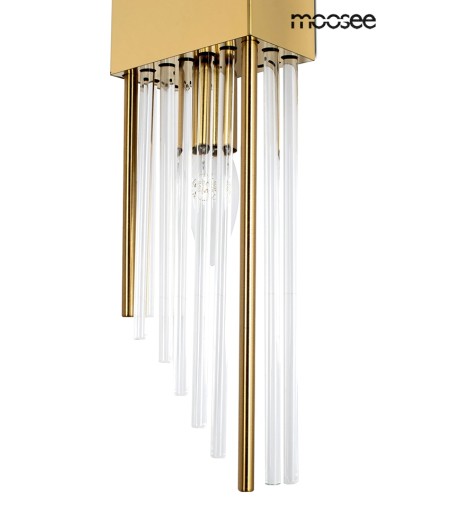 MOOSEE lampa ścienna SLANT złota
