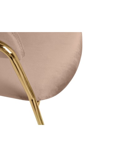 Krzesło barowe MARGO 65 khaki / beżowe