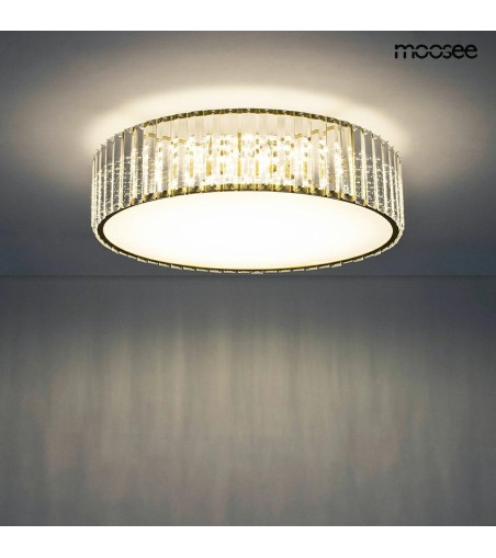 MOOSEE lampa sufitowa / plafon CROWN 50 złota