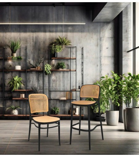 Krzesło WICKY czarne