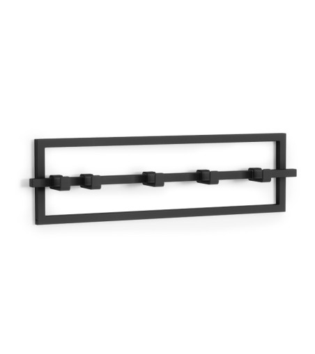 UMBRA wieszak ścienny CUBIKO czarny