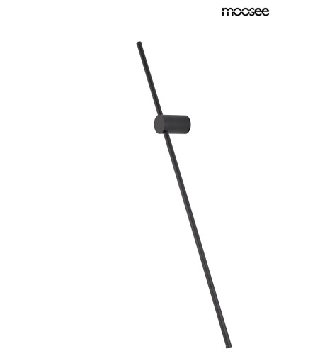 MOOSEE lampa ścienna OMBRE 120 czarna