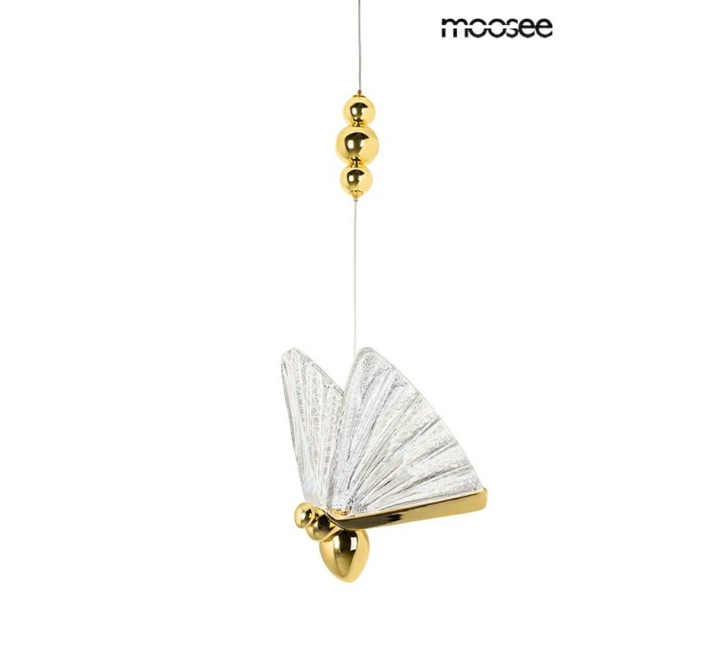 MOOSEE lampa wisząca BUTTERFLY M złota