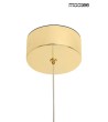 MOOSEE lampa wisząca BUTTERFLY M złota