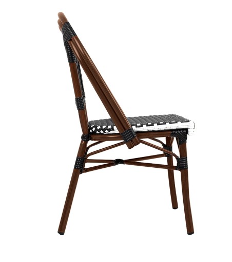 Krzesło ogrodowe CAFE PARIS brązowe       rattan