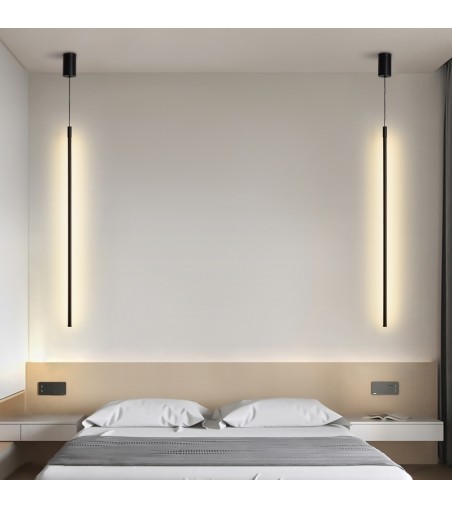 MOOSEE lampa wisząca OMBRE 80 czarna