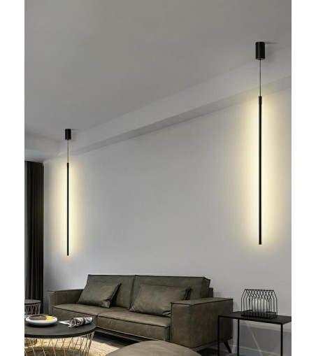 MOOSEE lampa wisząca OMBRE 80 czarna