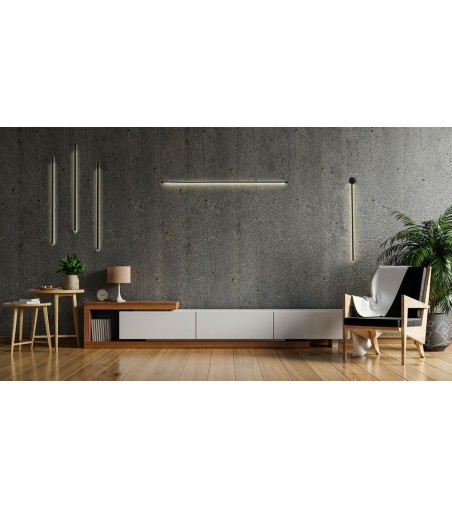 MOOSEE lampa ścienna OMBRE 60 czarna