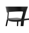 Krzesło JASPER czarne - polipropylen