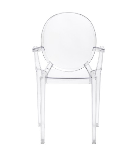 Krzesło LOUIS transparentne - poliwęglan