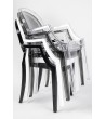 Krzesło LOUIS transparentne - poliwęglan