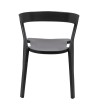 Krzesło VIBIA czarne - polipropylen