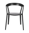 Krzesło VIBIA czarne - polipropylen