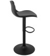 Krzesło barowe STOR TAP regulowane czarne