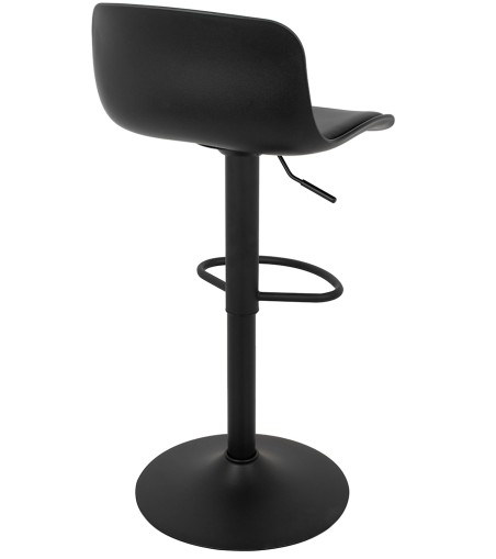 Krzesło barowe STOR TAP regulowane czarne