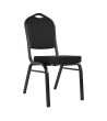 Krzesło bankietowe / konferencyjne HERON  czarne