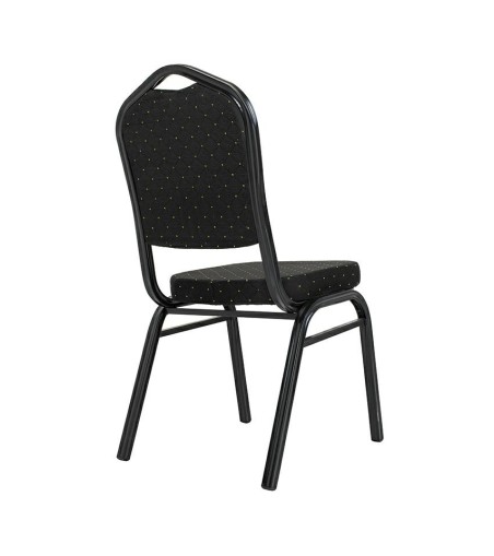Krzesło bankietowe / konferencyjne HERON  czarne