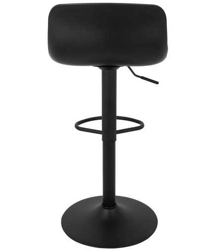 Krzesło barowe STOR TAP regulowane czarne