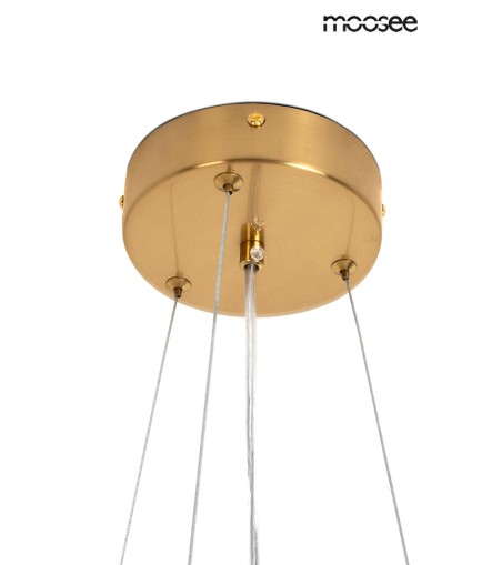 MOOSEE lampa wisząca FLORA 80 złota