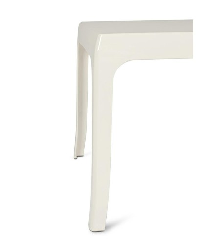 Stolik GHOST beżowy - poliwęglan