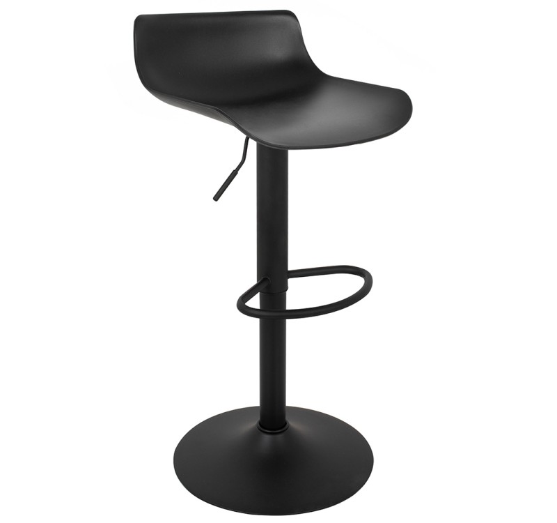 Krzesło barowe SNAP BAR regulowane czarne