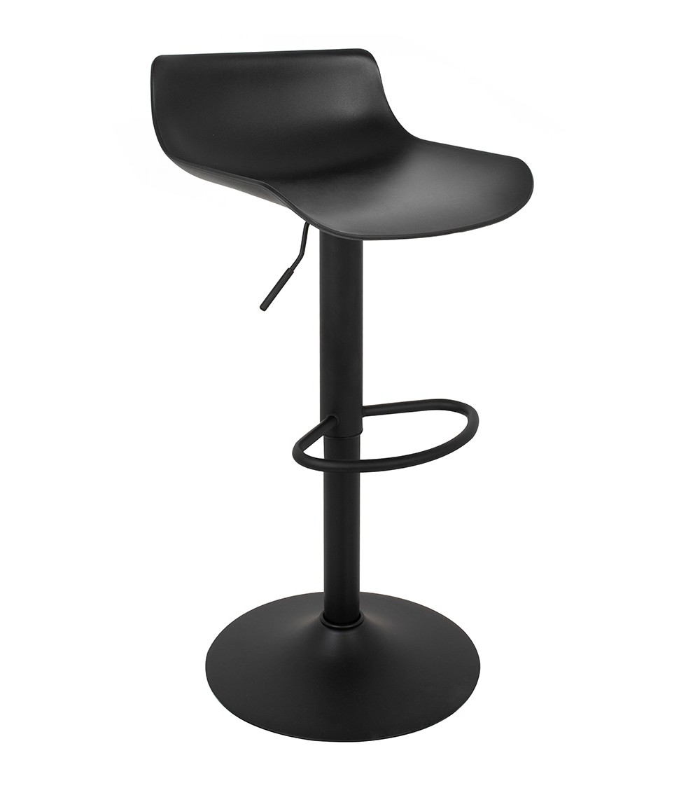 Krzesło barowe SNAP BAR regulowane czarne